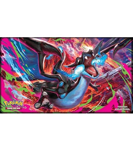 Amazon.co.jp: ポケモンカードゲーム ラバープレイマット リザードンVS